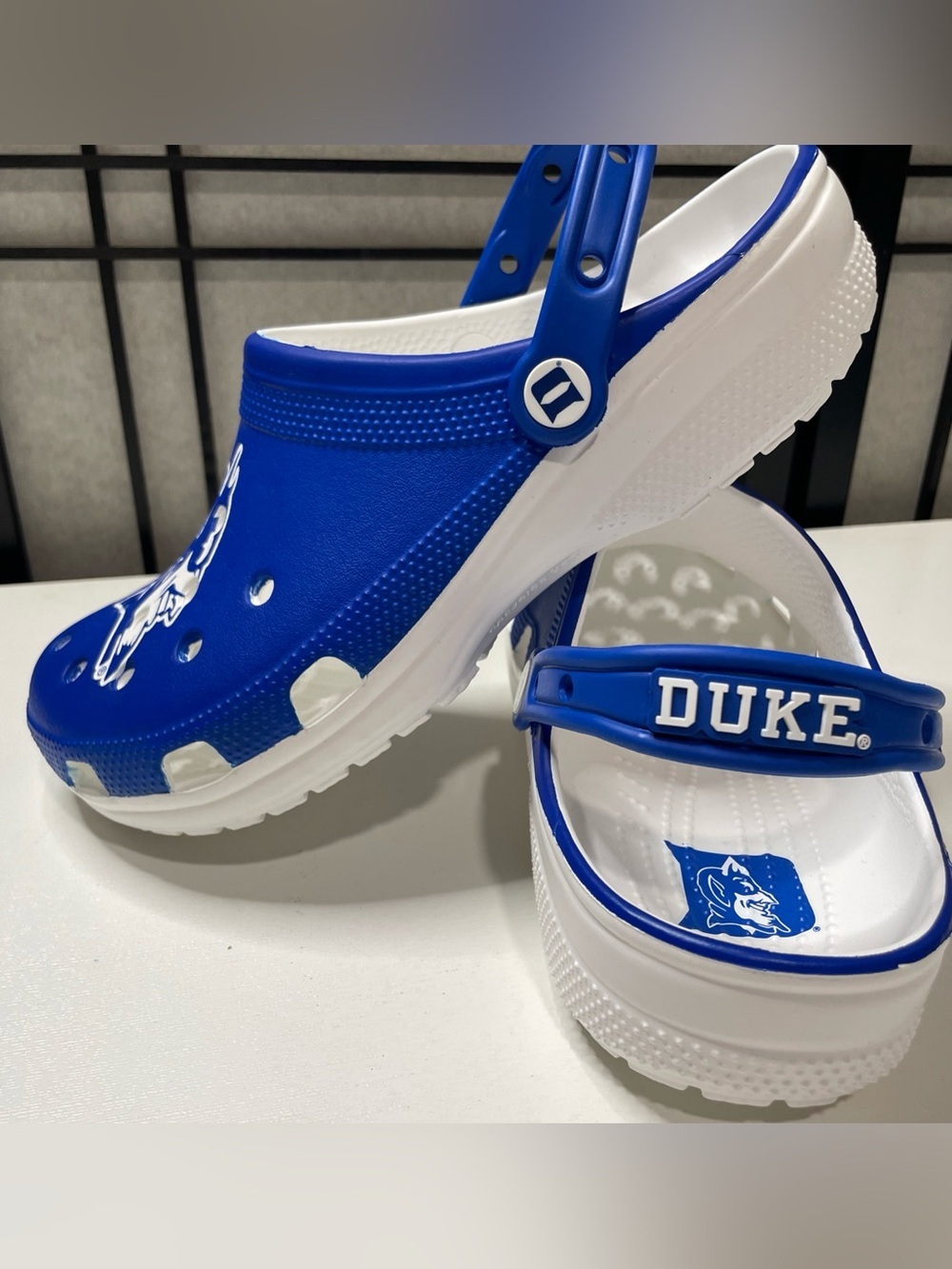 Crocs Classic Collegiate Clog Unisex Clogs, Duke ( New - Without Tags) 9M/11W